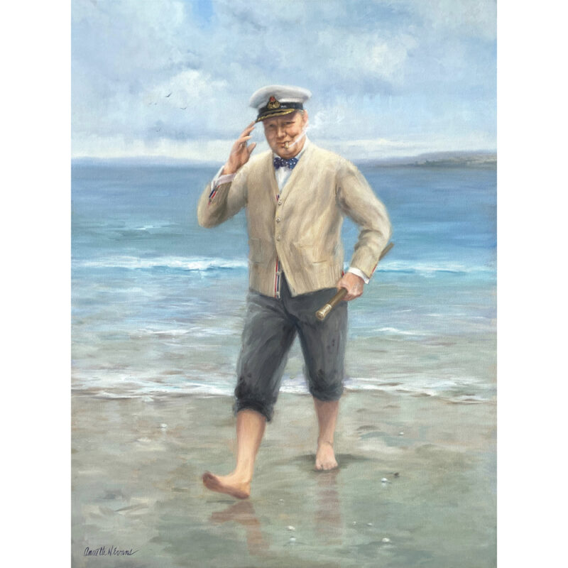 Sand Sea and Sir Winston