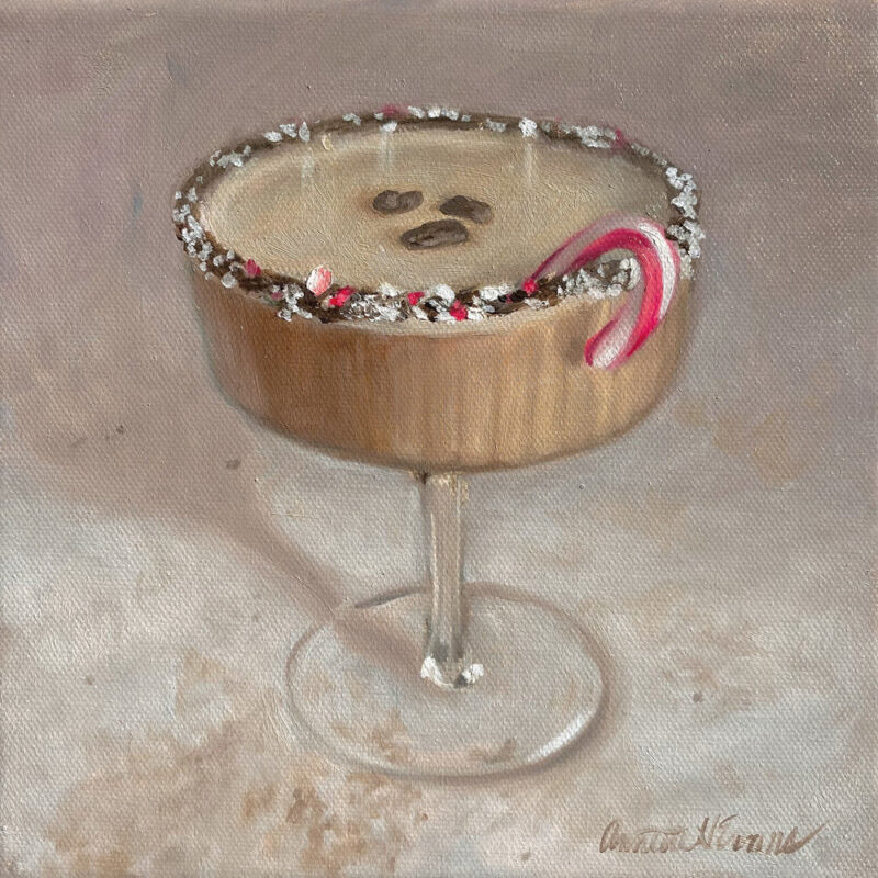 Peppermint Mocha Espresso Martini